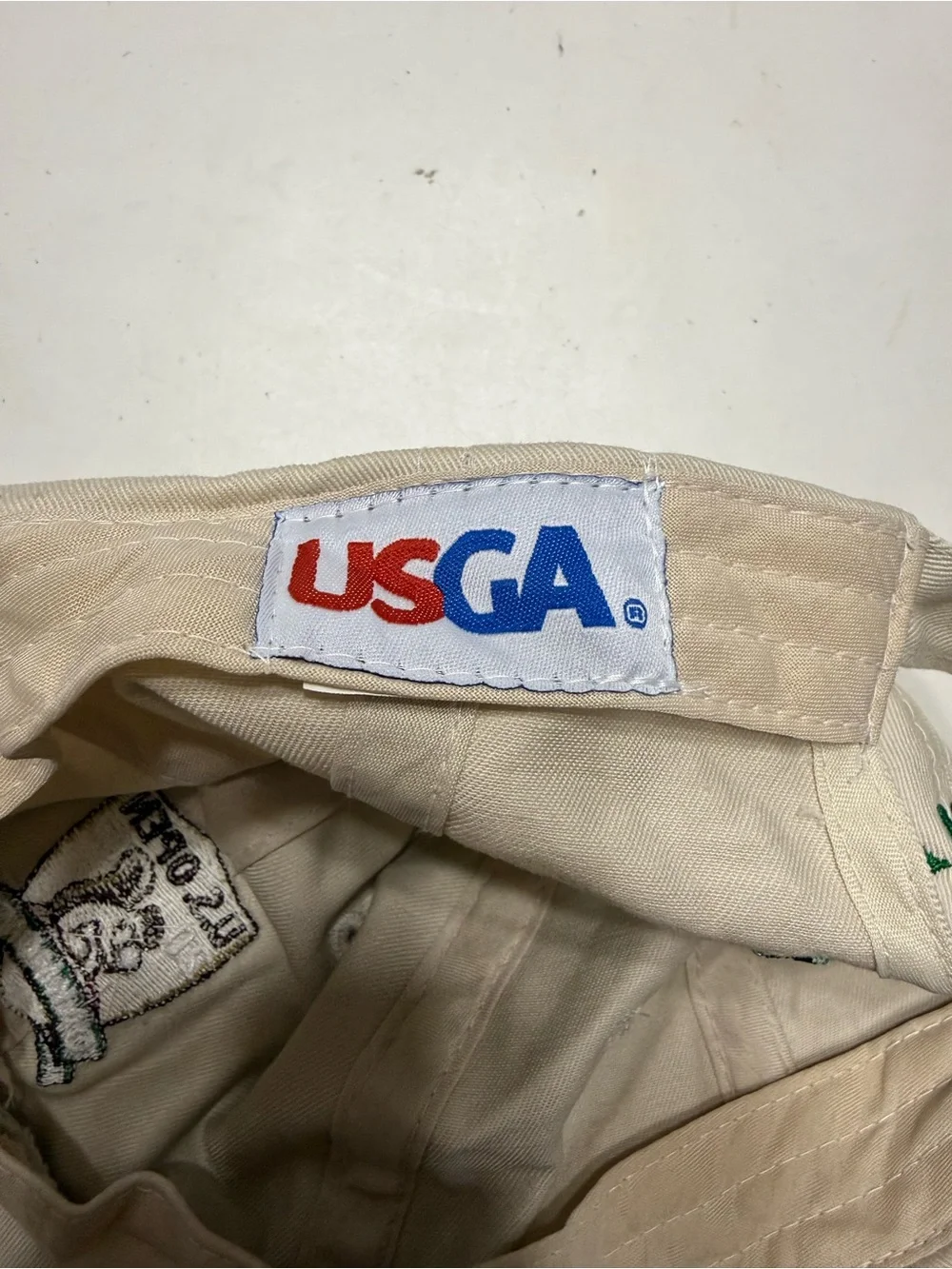 Oakmont 2007 US Open Crest Beige Baseball Cap